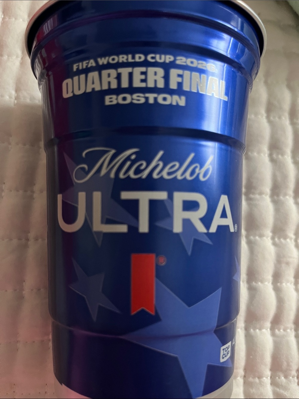 ⚽️ Michelob Ultra Blue Quarter Final Boston Stadium Cup ⚽️ FIFA World Cup ⚽️